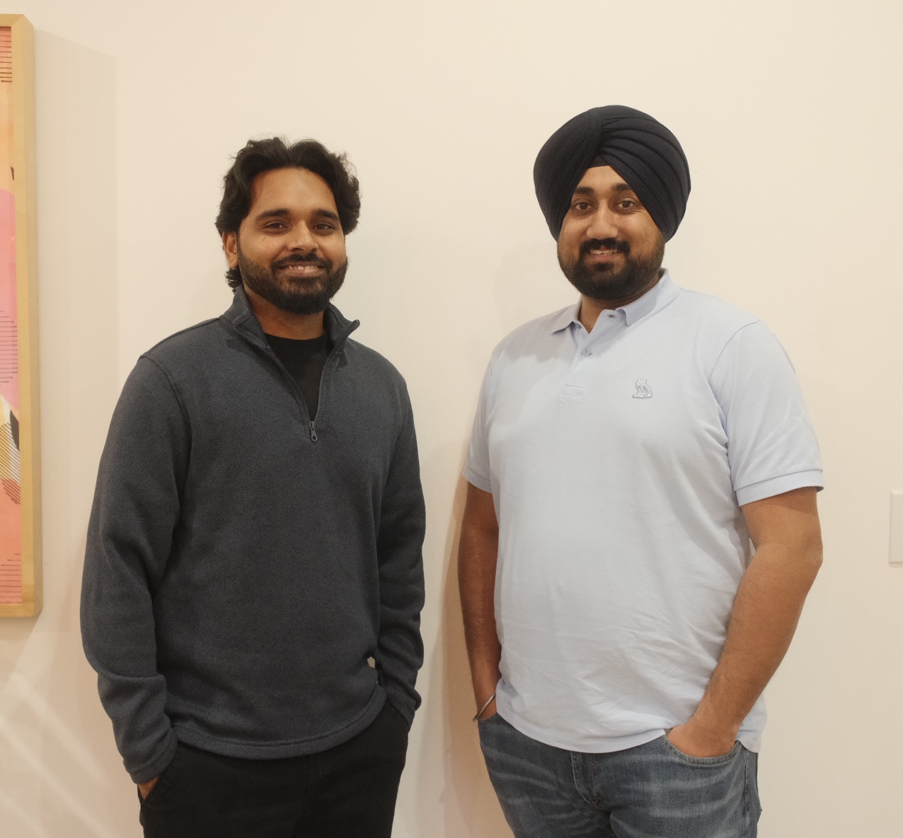 Sunny Chauhan and Amarjit Singh, co-founders of Appnigma AI